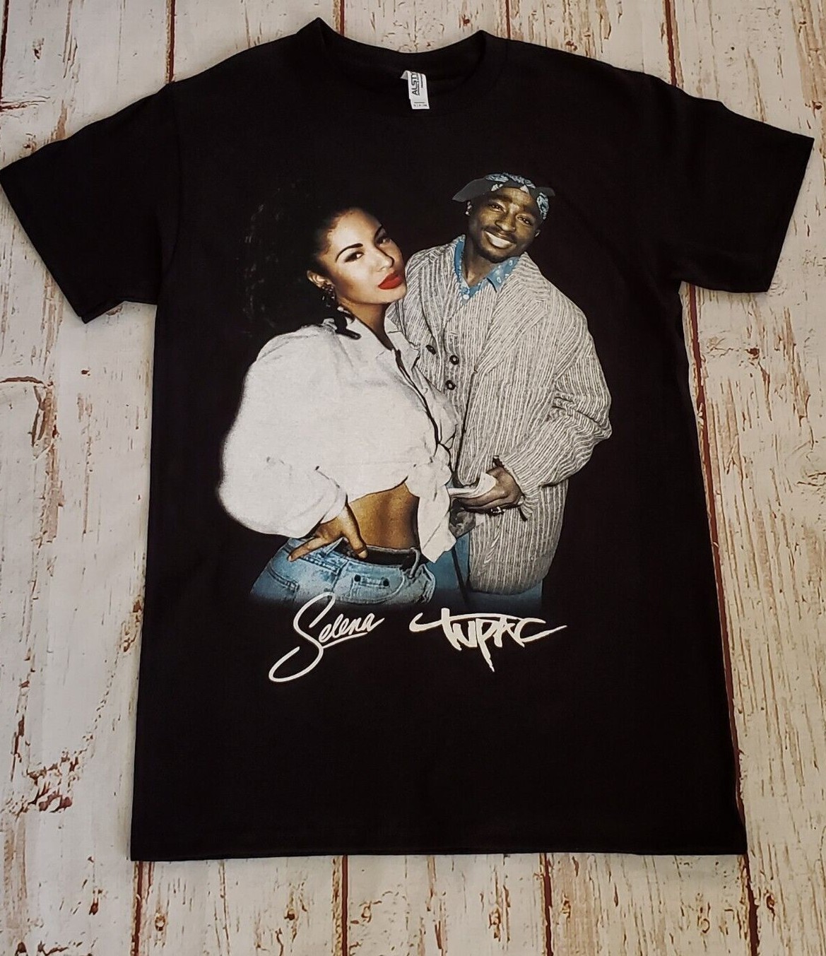 NEW- 2PAC & SELENA – T-SHIRT