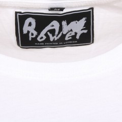 C0762 men’s jersey RAW POWER white/black t-shirt men
