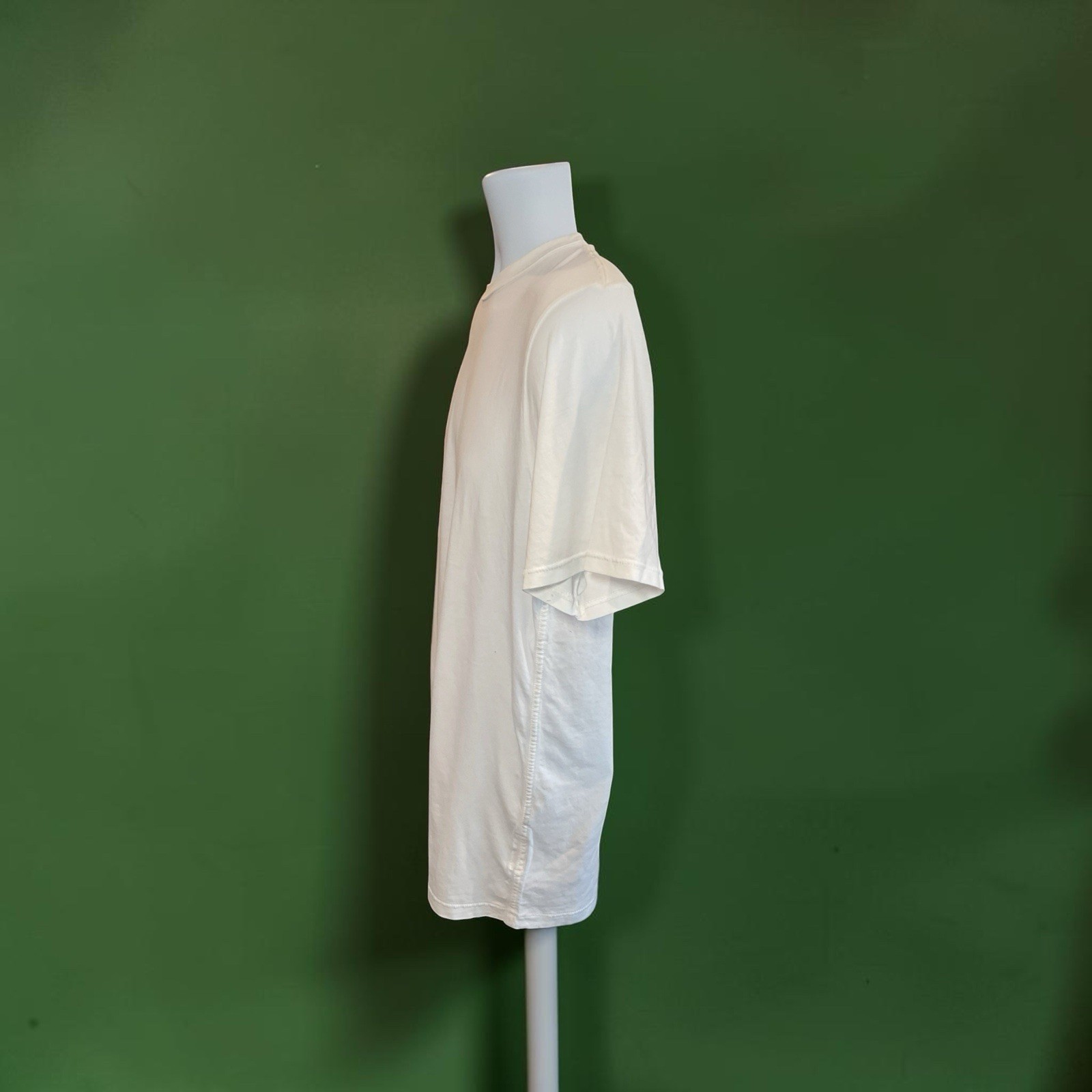 rag & bone Cotton Crew Neck Short Sleeve T-Shirt White Solid Men’s M gallery