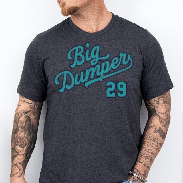BIG DUMPER 29, Seattle Baseball themed Pre-Shrunk Ring Spun Cotton T-Shirt gallery