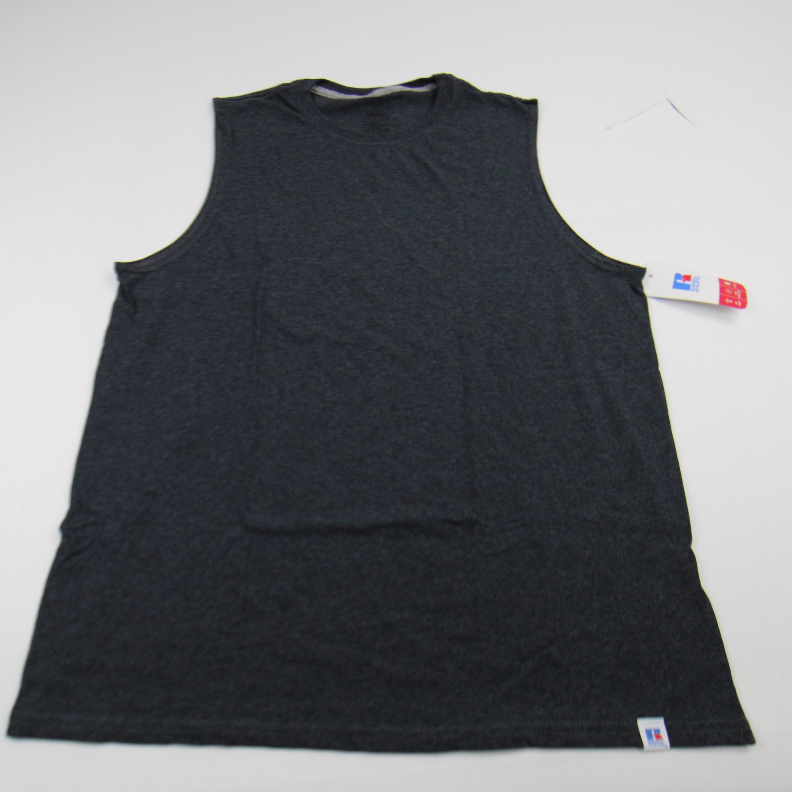 Russell Athletic Sleeveless Shirt Men's Dark Gray New with Tags L gallery