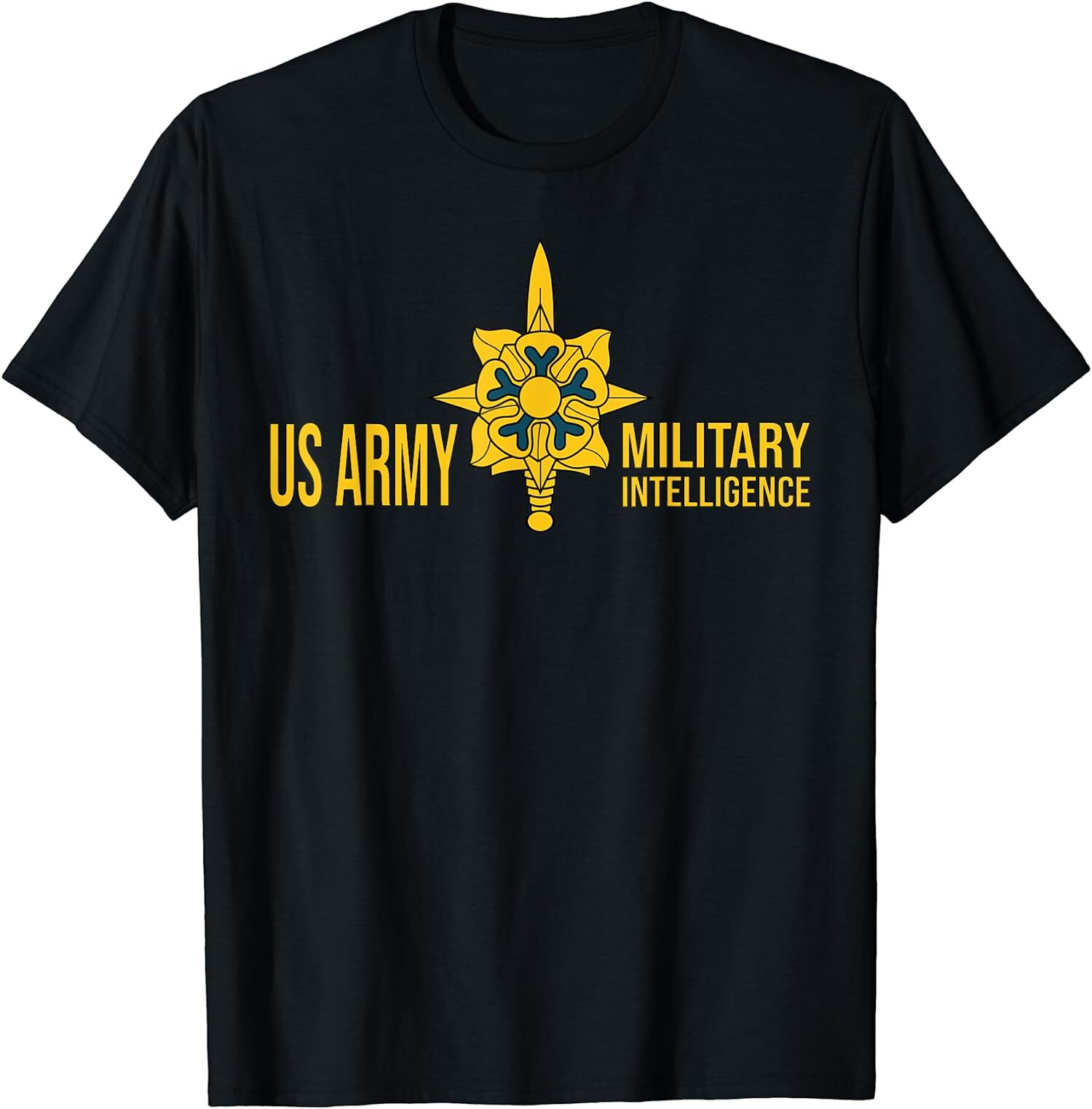 NEW LIMITED Army Military Intelligence Corps US USA T-Shirt