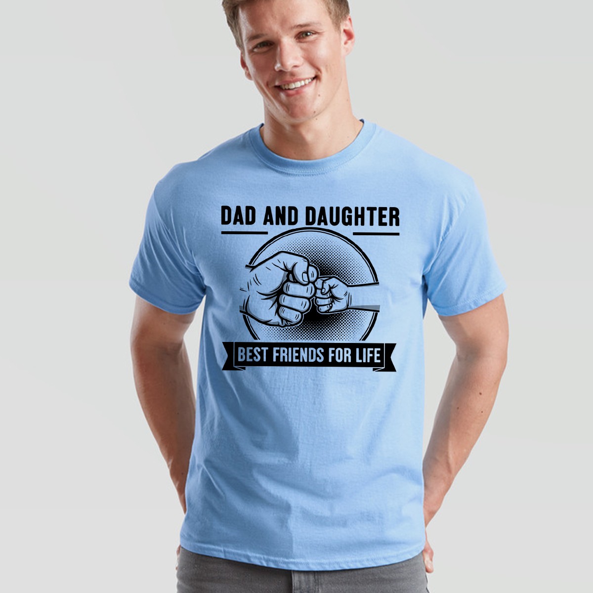 Dad And Daughter Mens T Shirt Best Friends For Life Funny Father's Day Gift gallery