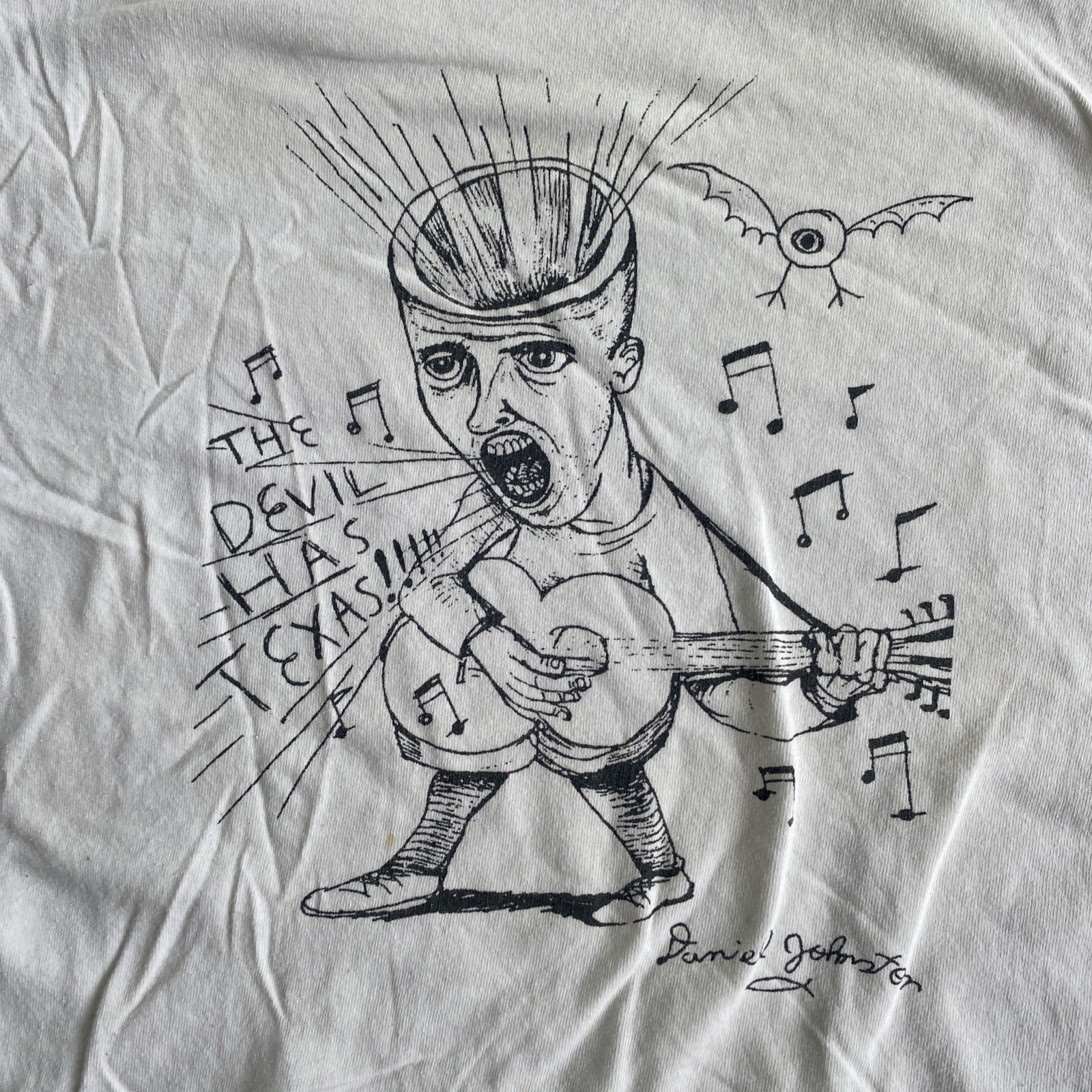2002 Daniel Johnston The Devil Has Texas Men’s Medium gallery