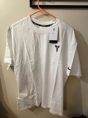 Nike Kobe Bryant Mamba Mentality Men’s Loose Fit White Shirt Size XL