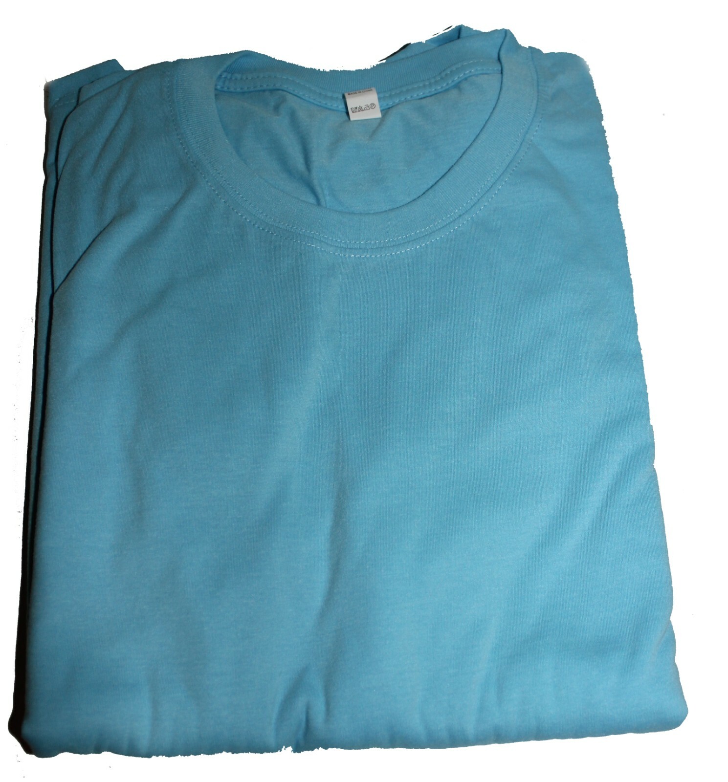 Solid Bright Color T Shirt, Green, Pink, Round Neck, Short Sleeves Size M Unisex gallery
