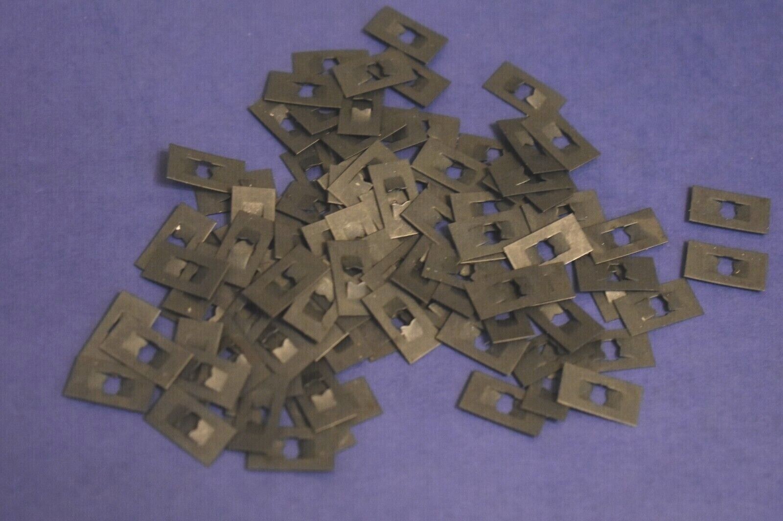 1/8″ Stud Size Flat Speed Nuts 5/16″ x 9/16″ (100) Emblems Scripts Universal