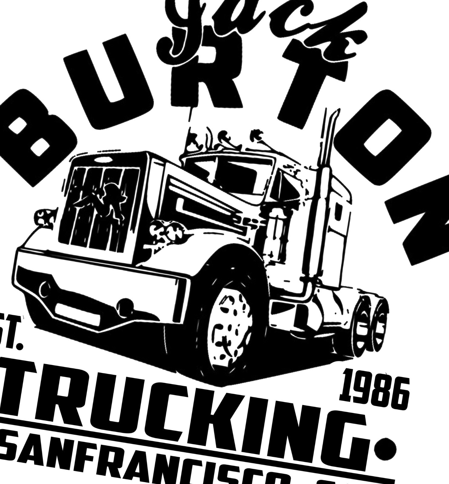 Jack Burton T-Shirt, Big Trouble In Little China Shirt, Hauling Ass Shirt gallery