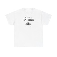 Vintage Inspired Retro Tequila Patron Unisex Heavy Cotton Tee