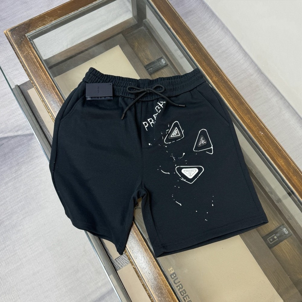 Prada 2026 Latest Casual Shorts – Black