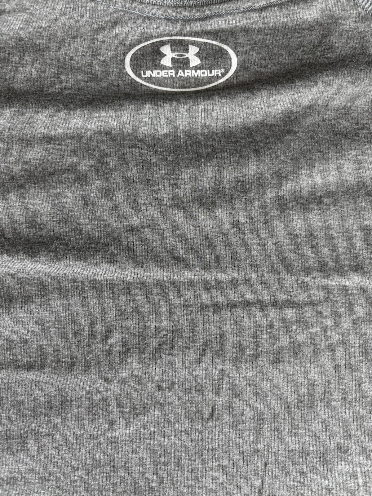 Under Armour HeatGear Men’s LG Gray Loose Crew Neck Angels AL West Champs Tee gallery