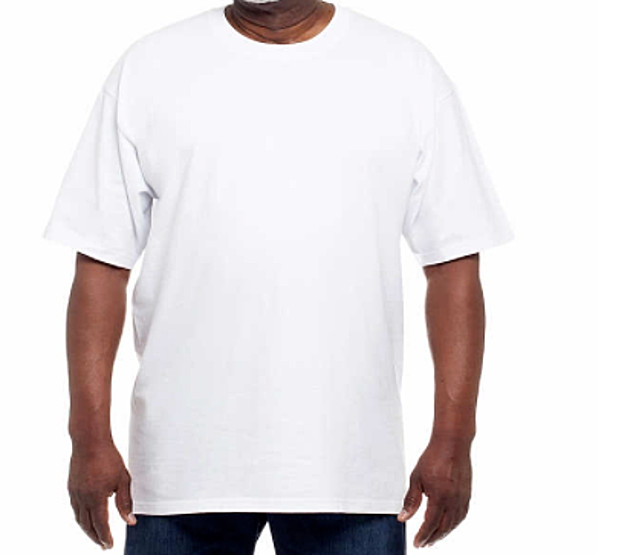 NEW 6 pack of Kirkland T Shirts men's White Crew Neck 100% Cotton Tees PICK SIZE gallery