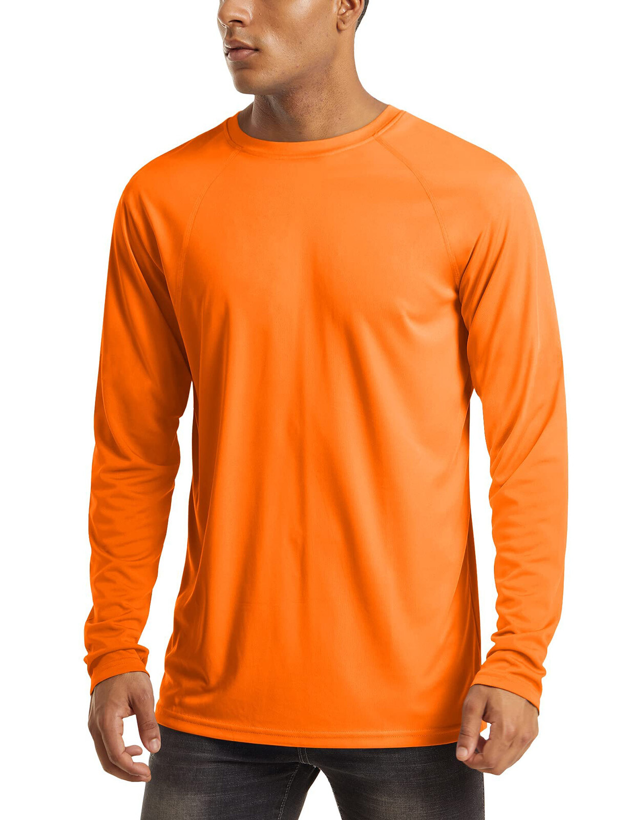 UPF50+ Men's Sun Protection Long Sleeve T-Shirt Quick Drying Performance Shirts gallery