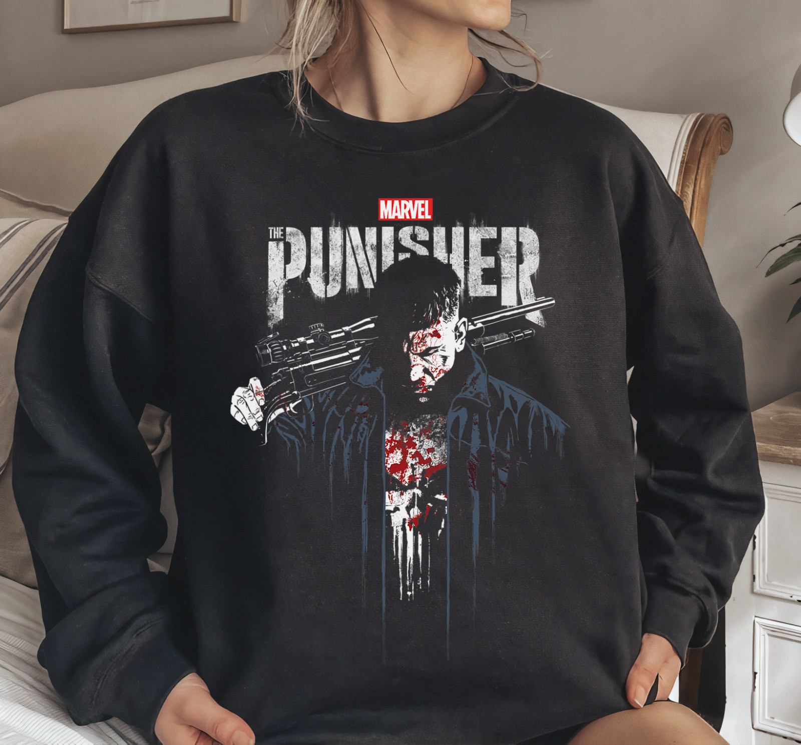 Marvel The Punisher Frank Castle Vigilante Unisex T-shirt Kid Shirt 111051 gallery