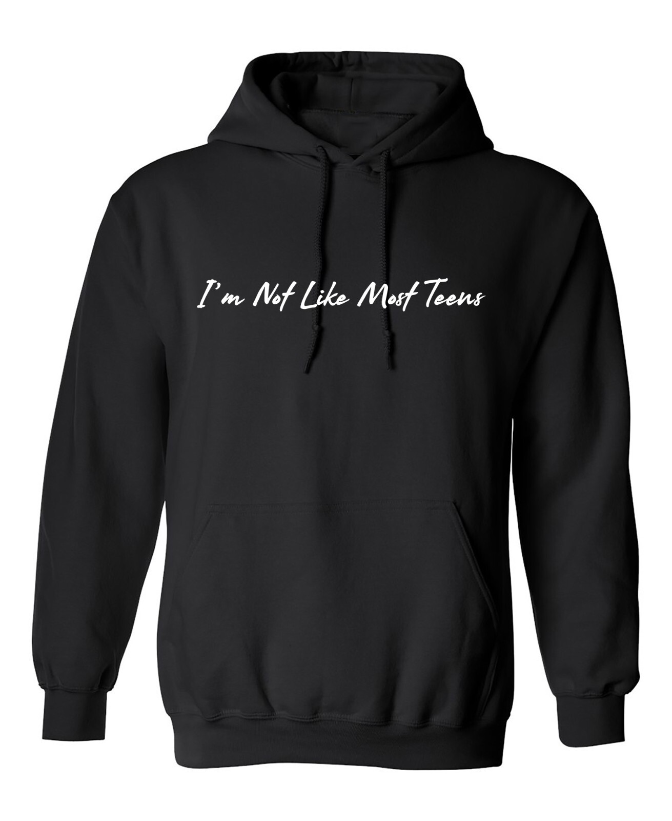 I'm Not Like Most Teens Sarcastic Humor Men's Hoodies gallery
