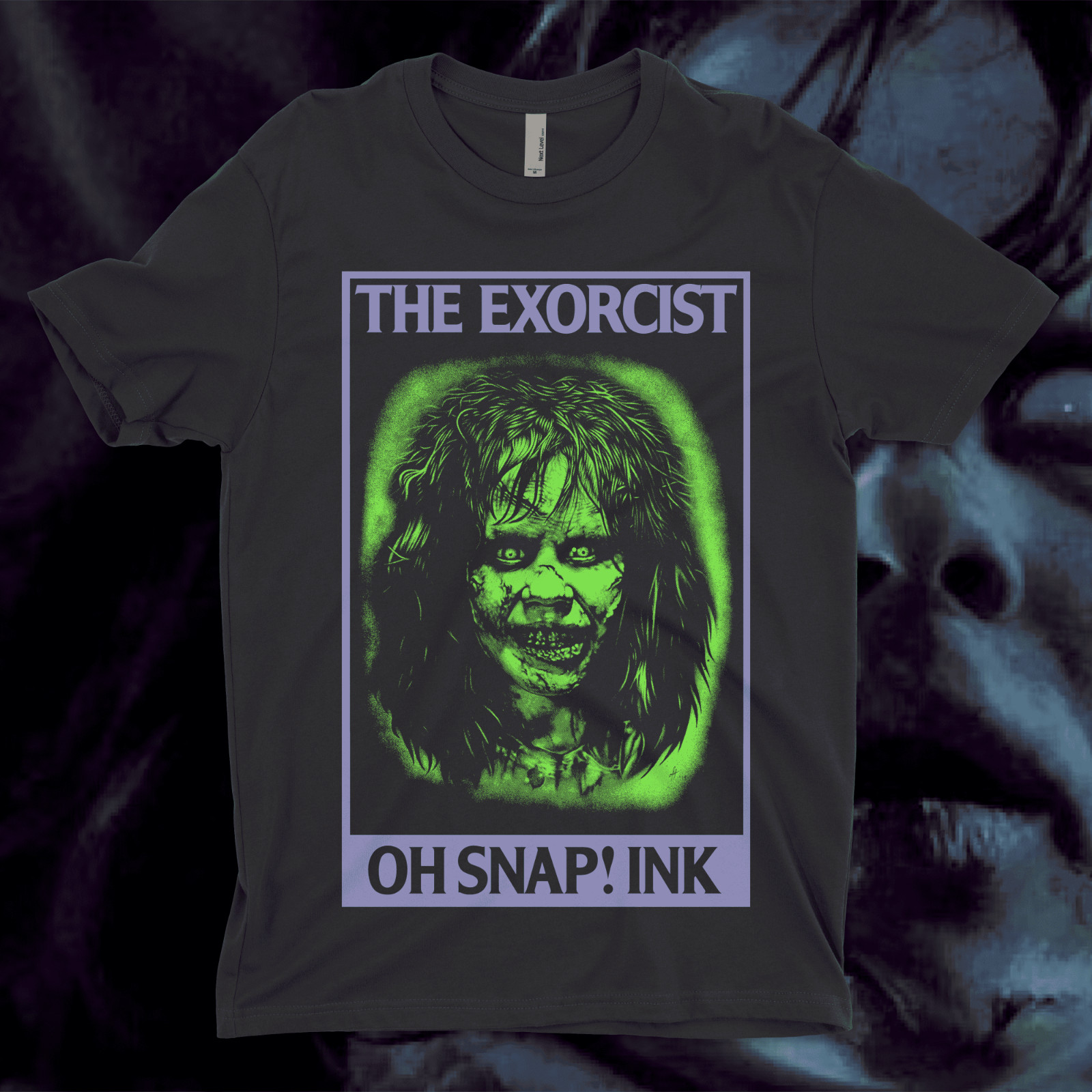 The Exorcist | Regan MacNeil Classic Horror Graphic T-Shirt by OH Snap! Ink gallery