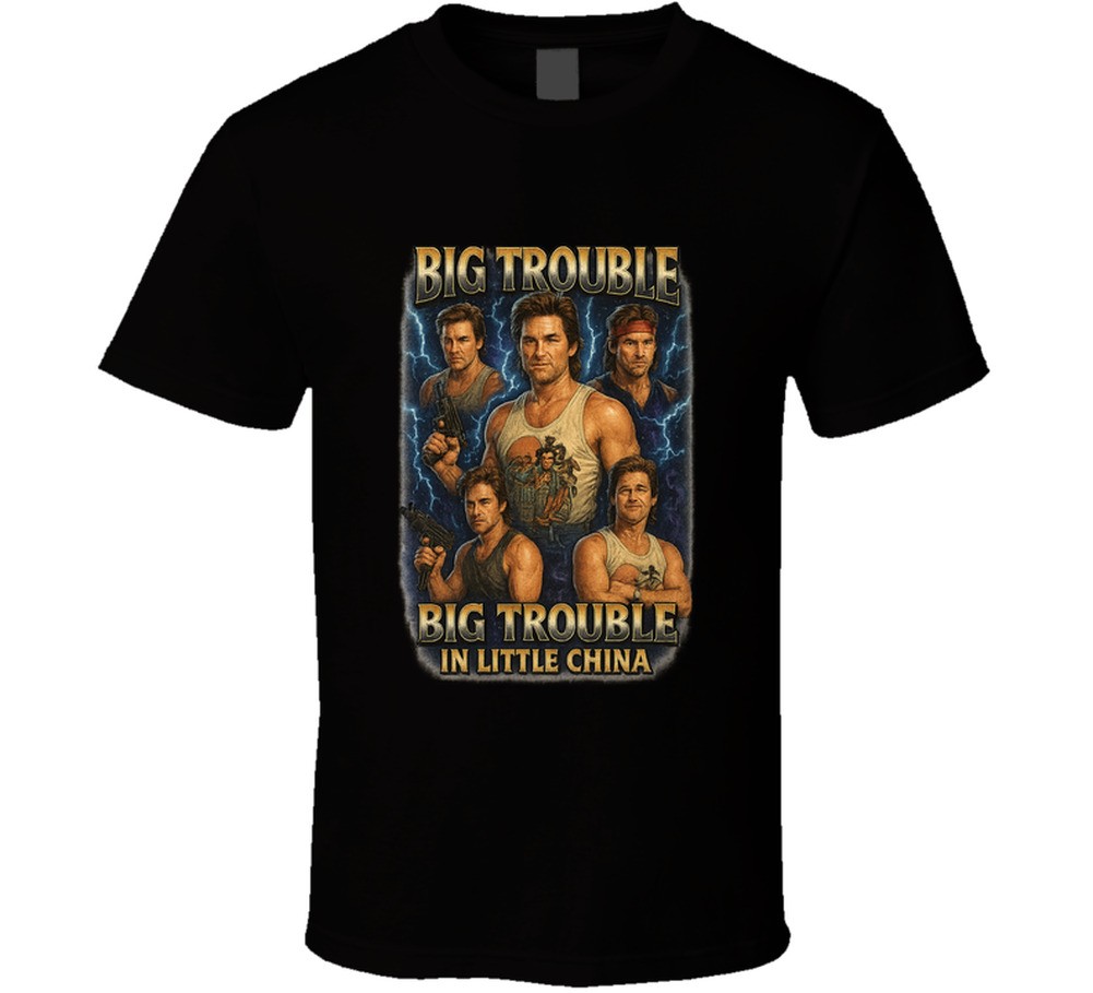 Big Trouble In Little China Jack Burton Tribute Movie T Shirt gallery