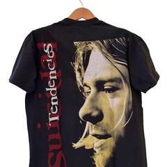 Vintage Kurt Cobain “Suicidal Tendencies” Nirvana 90s Band Shirt REPRINT Sz XL