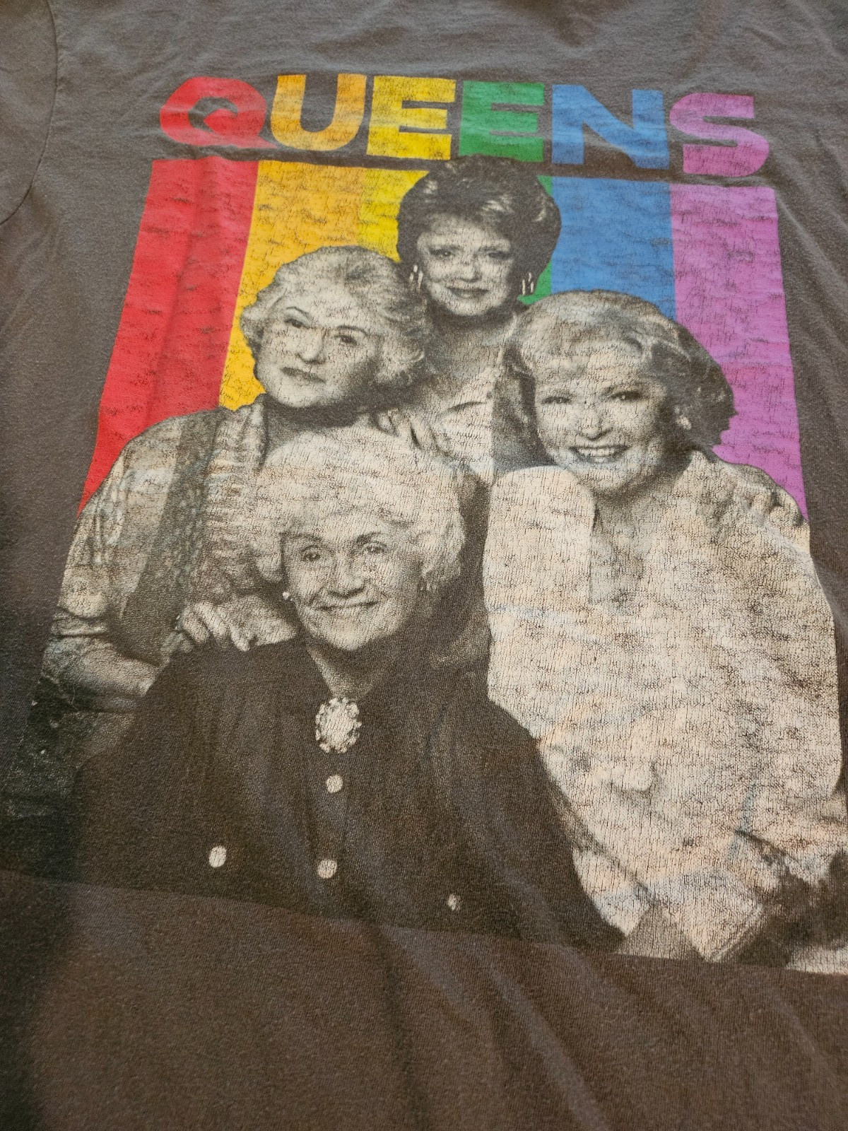The Golden Girls Cast Men’s T-Shirt Gray Size Large