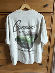 American Eagle AE Standard Fit Camaro Graphic T-Shirt Motor Sport Classic Cars L