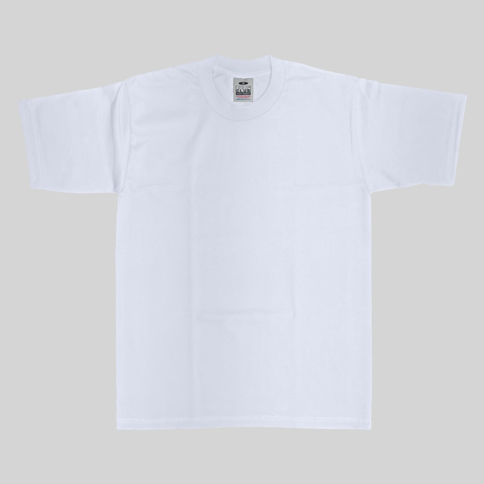 Pro Club Men's Heavyweight Cotton Short Sleeve Crew Neck T-Shirt gallery