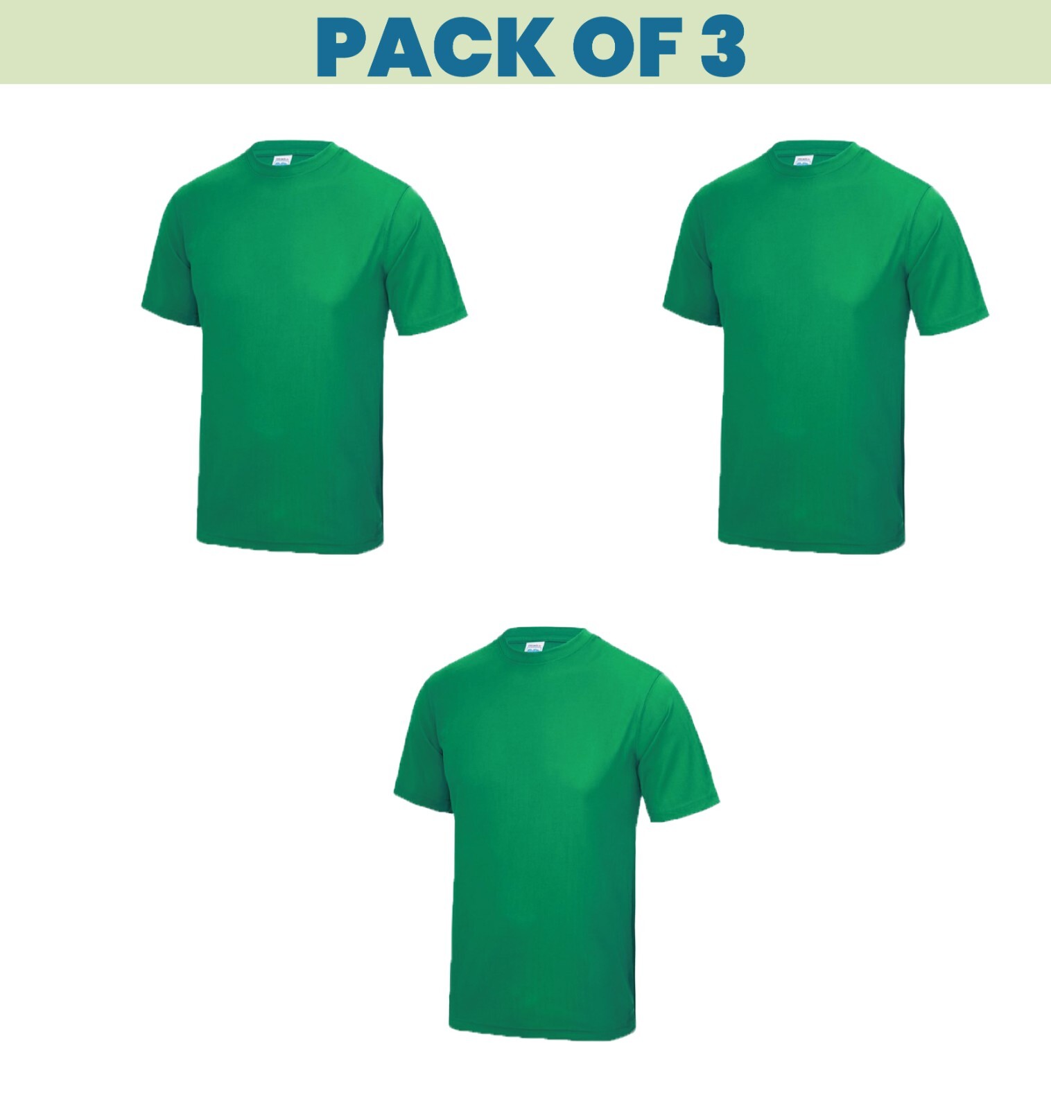 Pack 5 & 3 Just Cool AWDis T-Shirt Plain Casual Wear stag do hen Unisex JC001 gallery