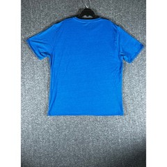 Pendleton Mens XL Blue Heathered Pocket T-Shirt National Park Stripe Accent