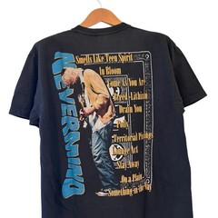 Nirvana 90s Nevermind Grunge Kurt Cobain Band T-shirt Reprint Sz XL