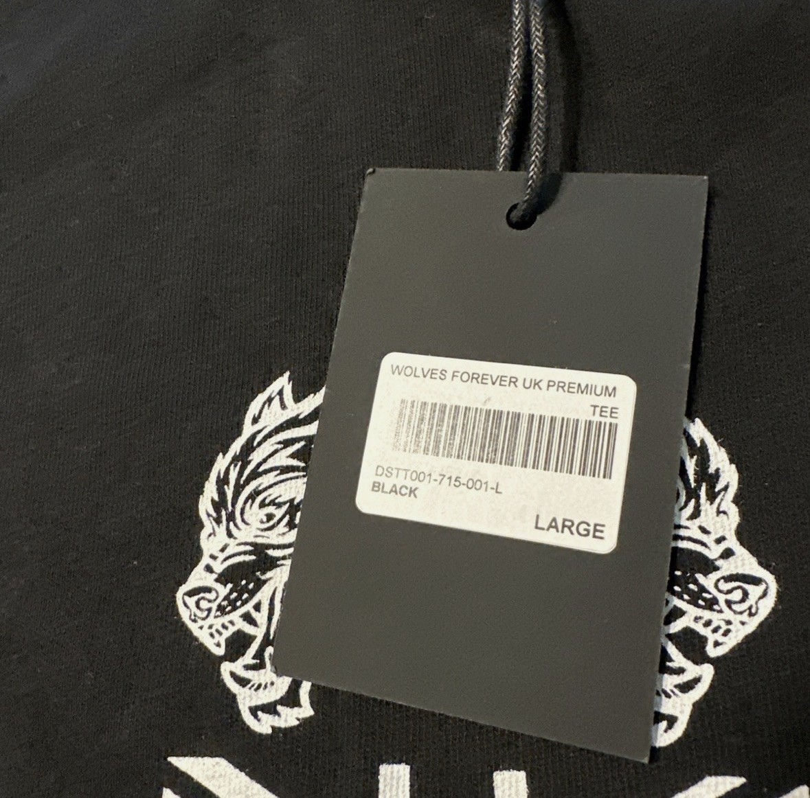 Darc Sport Wolves Forever UK Premium Tee Size Large BNWT gallery