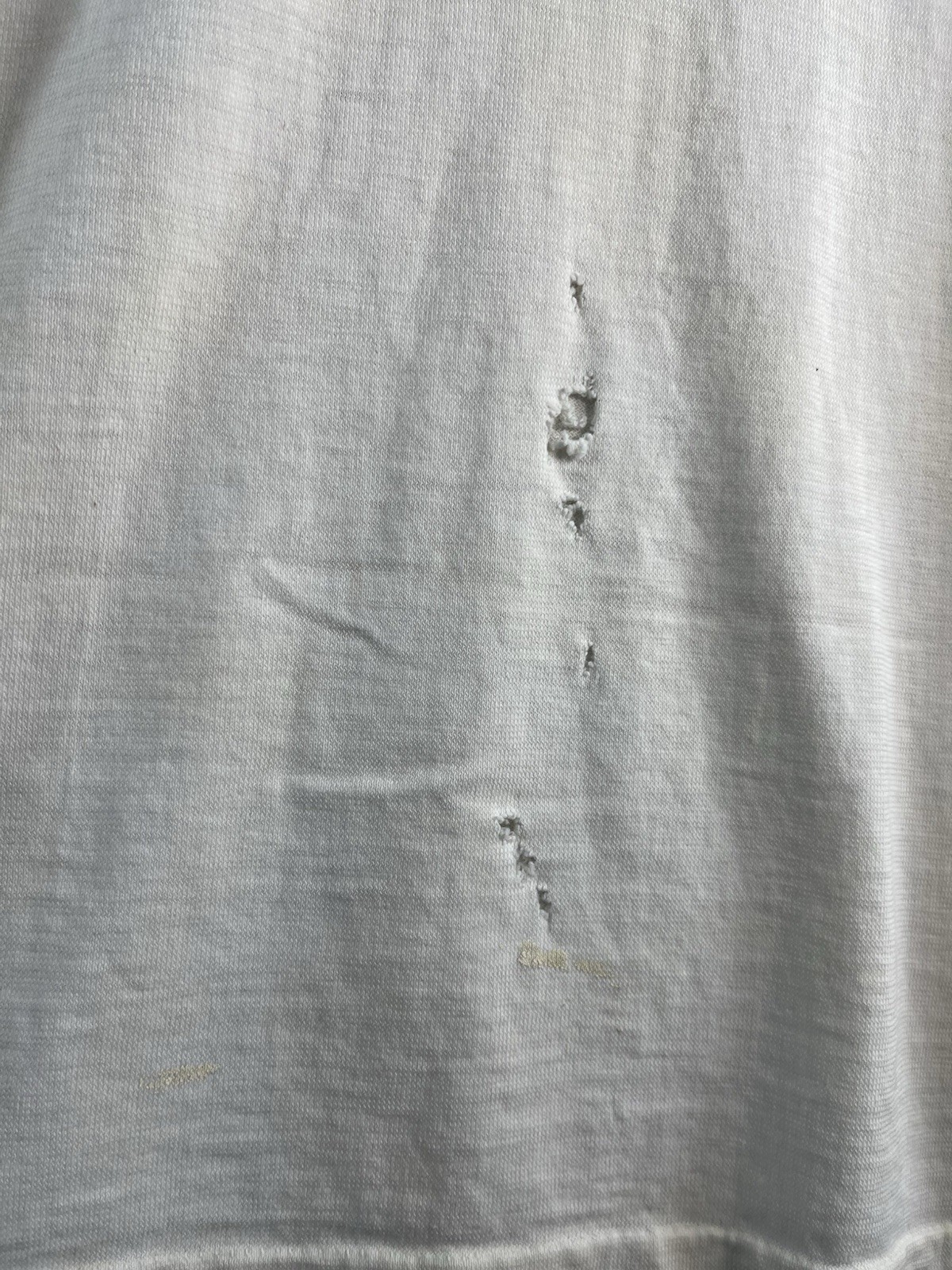 VTG 90s Human-i-Tees White Short Sleeve Shirt Sz XXL Nature Ecosystem Animals gallery