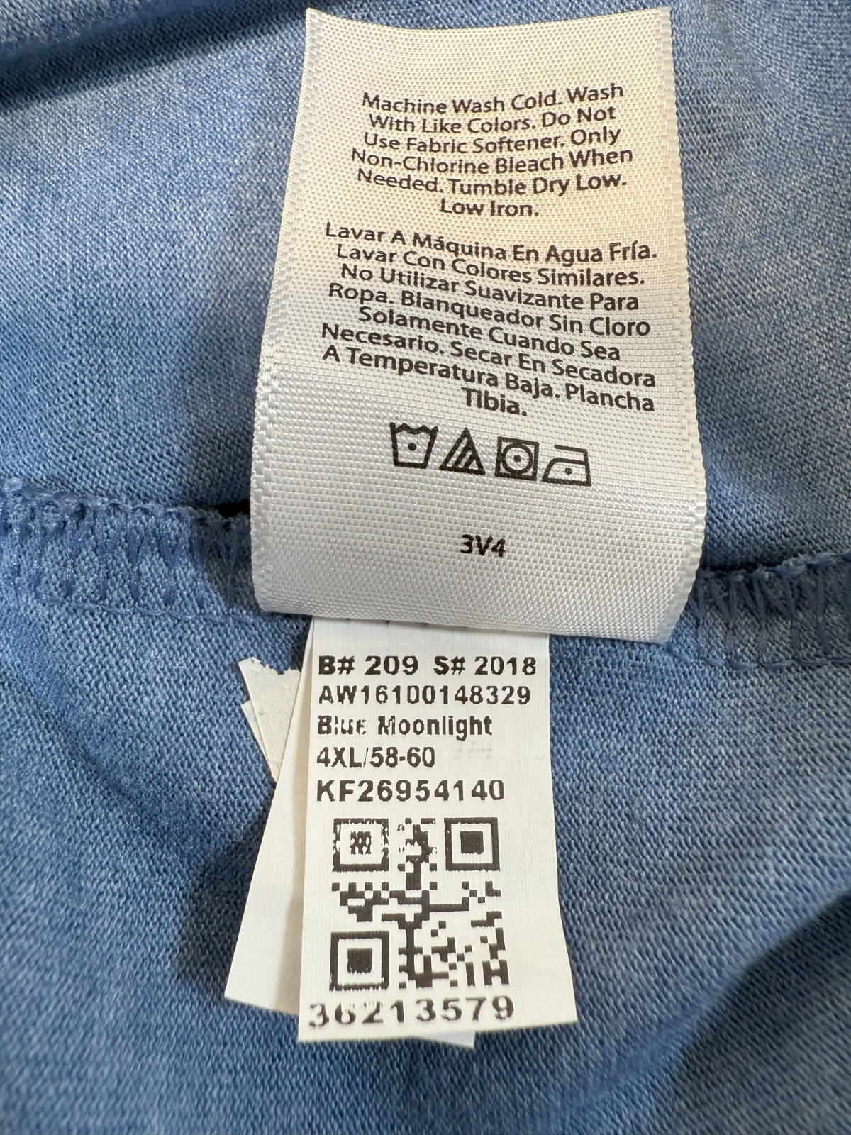 Men's Shirts, (New w/tags), Athletic Works, S/S Crew Neck Pocket Tee 4XL (58-60) gallery