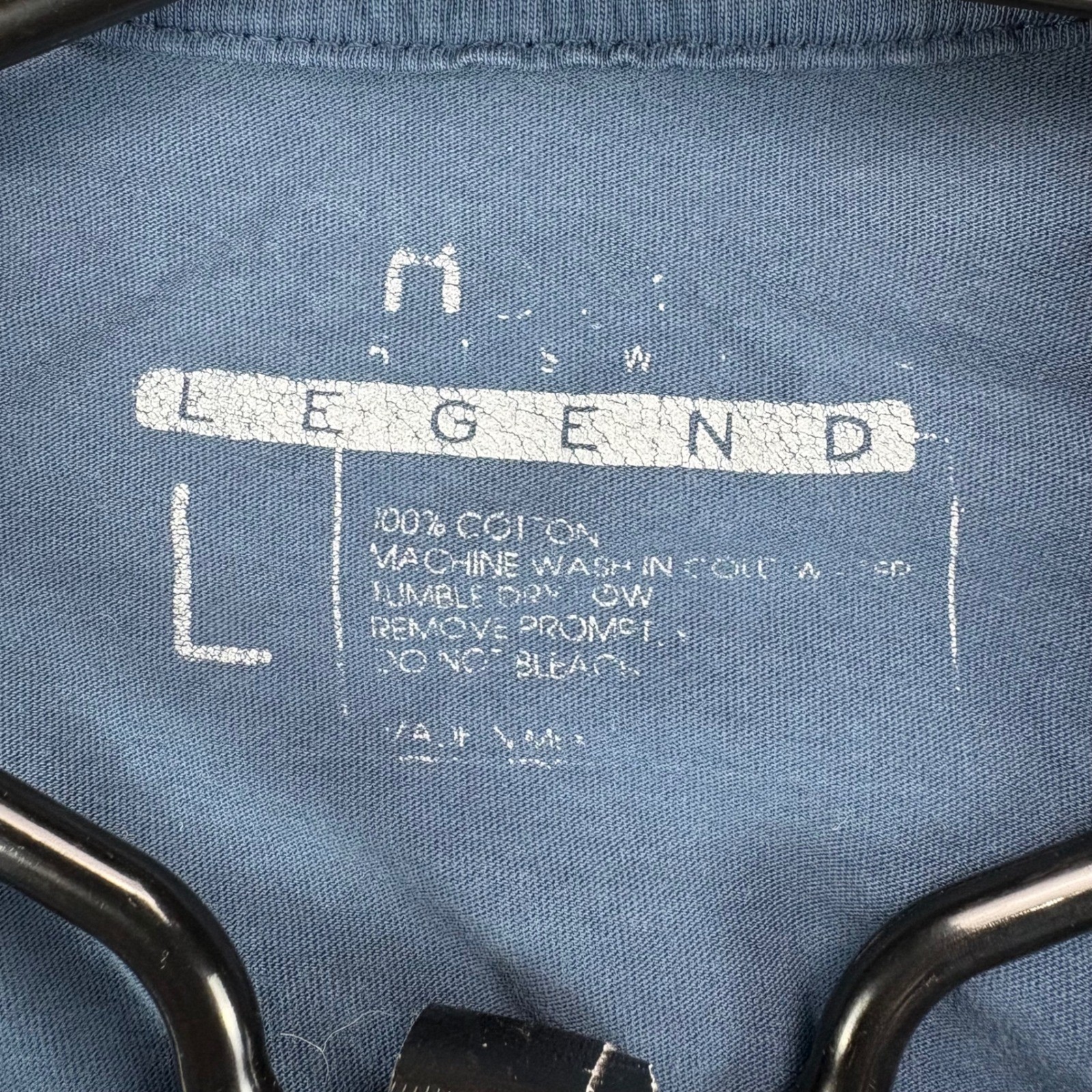 Legend Mens Crested Butte Colorado Mountain Pocket T-Shirt Blue Size L Cotton gallery