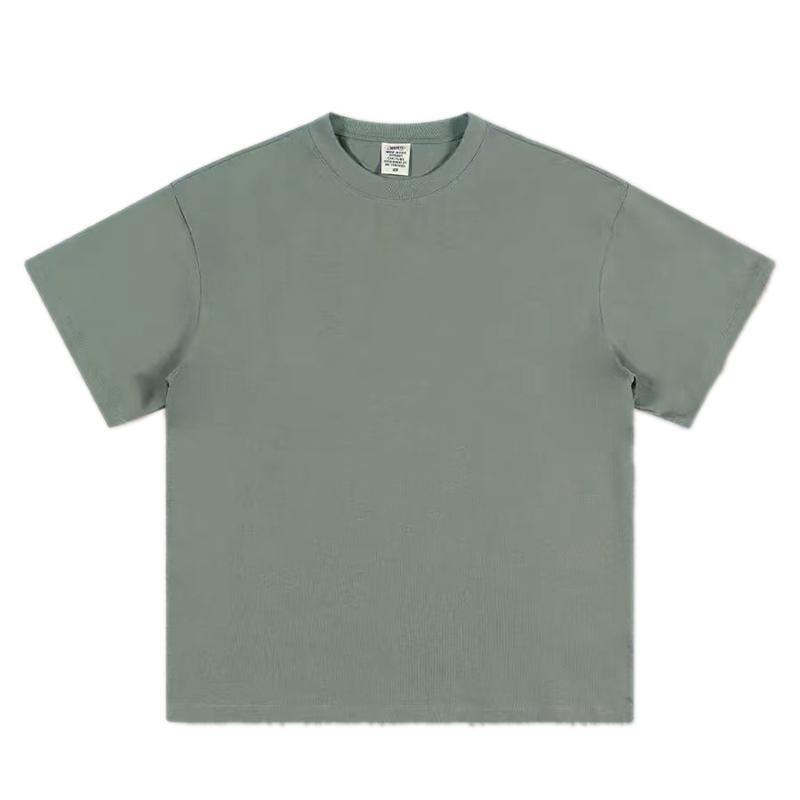 Men's Premium 500gsm Heavyweight Cotton Tee Thick Crew Neck Short Sleeve Tshirt gallery