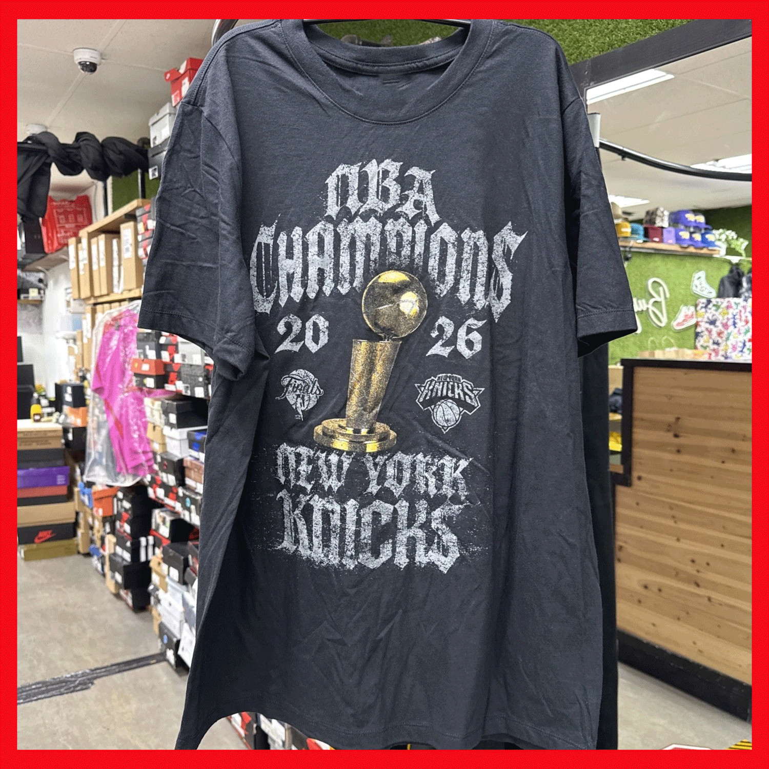 New Y0rk Knick$ 2026 N.B.A Finals Champions Locker Room T-Shirt Gildan gallery