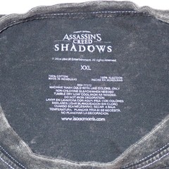 Assassins Creed Yasuke Graphic Print Black T-Shirt Sz XXL / L Not True To Size