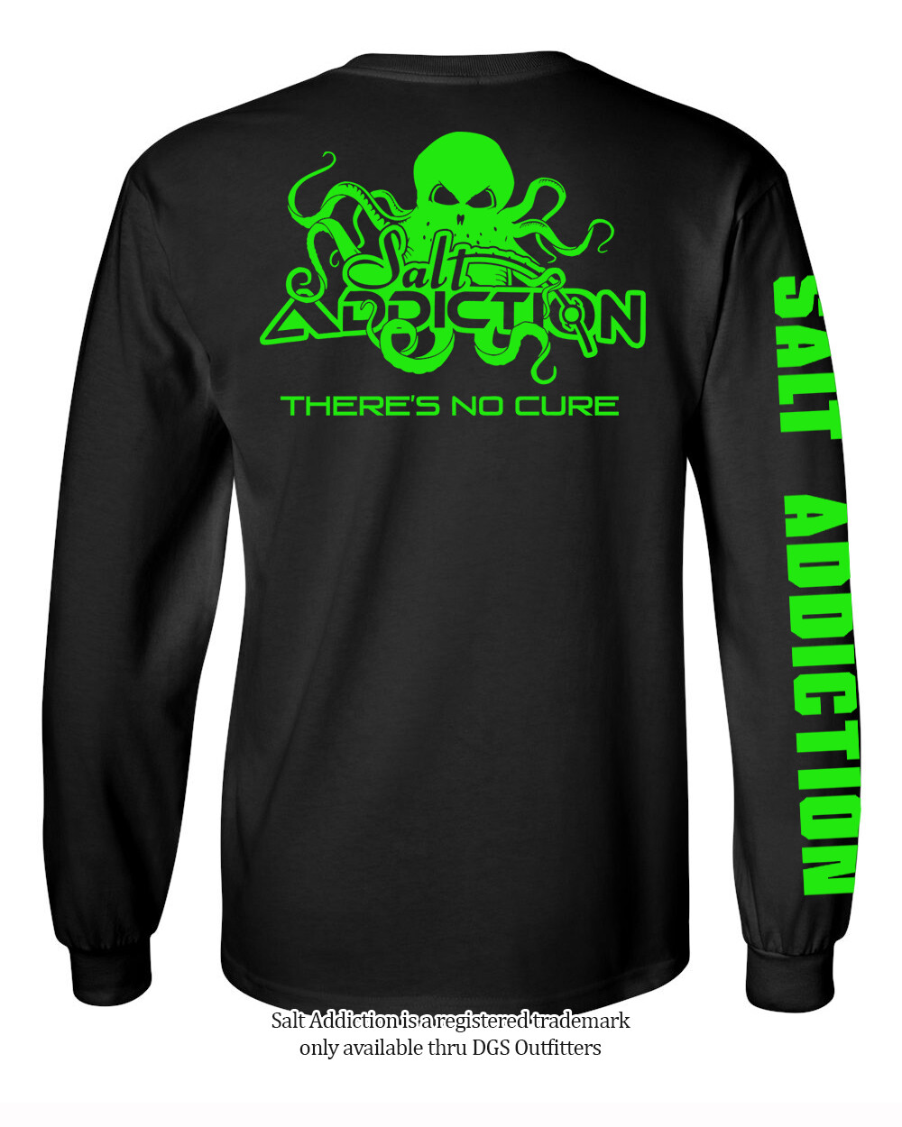 Salt Addiction t shirt long sleeve men's saltwater fishing apparel octopus tee gallery