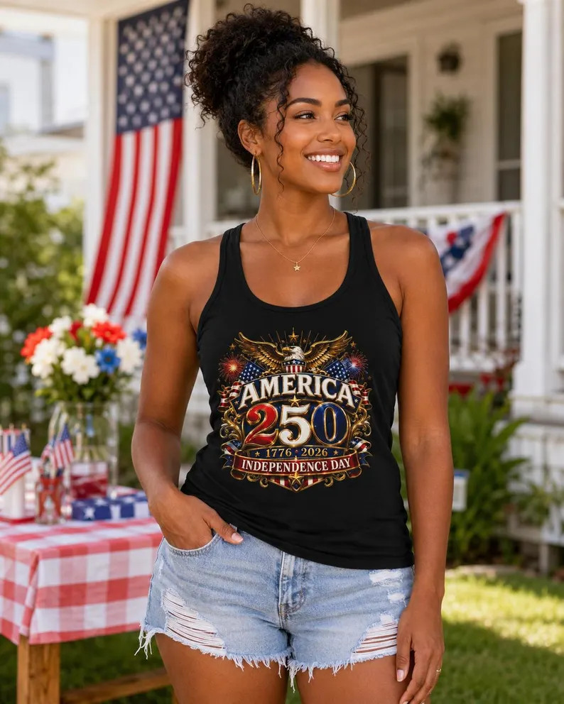 America Independence Day Tank Top gallery