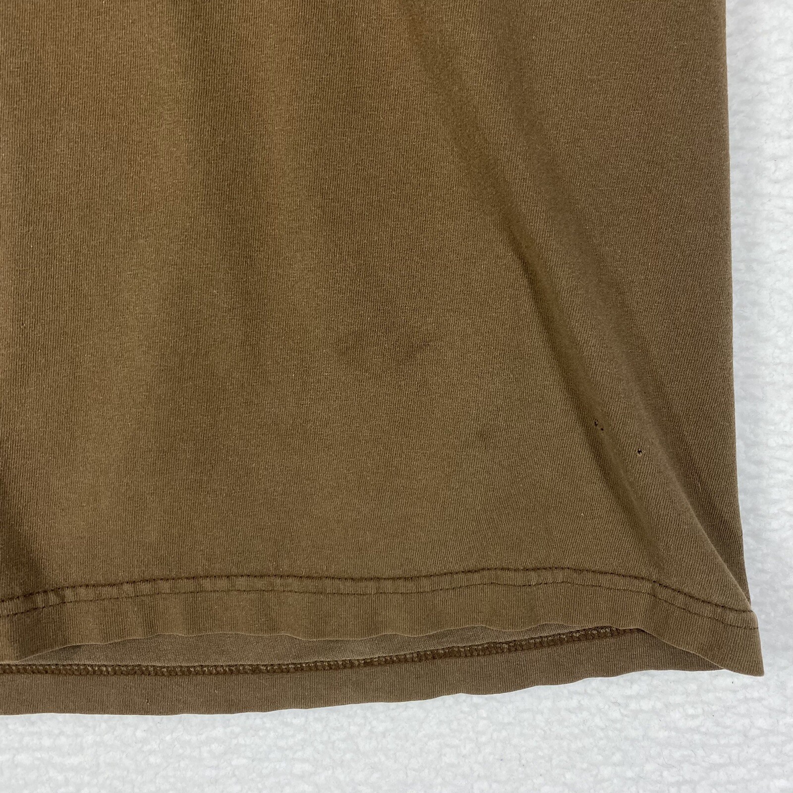 Vintage y2k Redsand Brown T-shirt Surfer Skater Logo Distressed No Tag MEASURED gallery