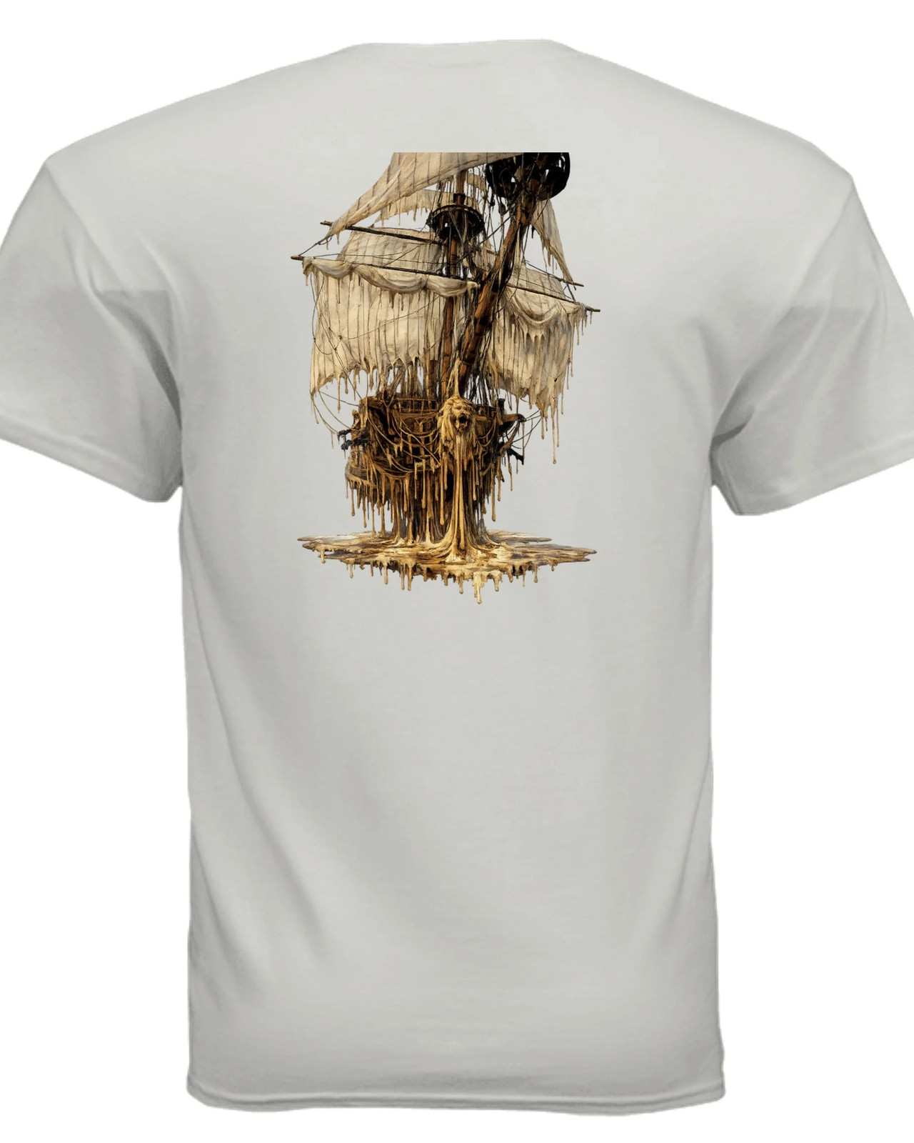 Melting Ship Graphic T-Shirt gallery