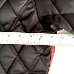 R.J.B Flat Head Steady Blue Jacket Lamb Leather Quilted Black Made in Japan 36