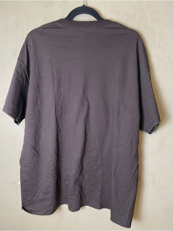 NWT-SKULL Rhinestone Cowboy W/Cigar Brown Spencer's Premium Graphic Tee gallery