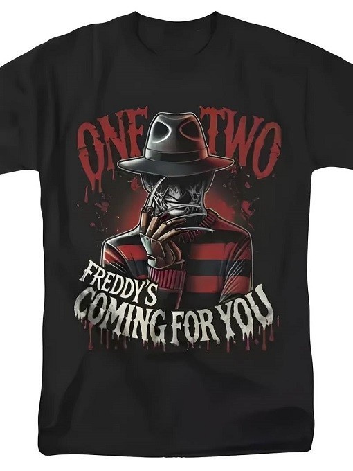 Freddy Krueger - "A Nightmare on Elm Street" T shirt - Choose Size - Black - New gallery