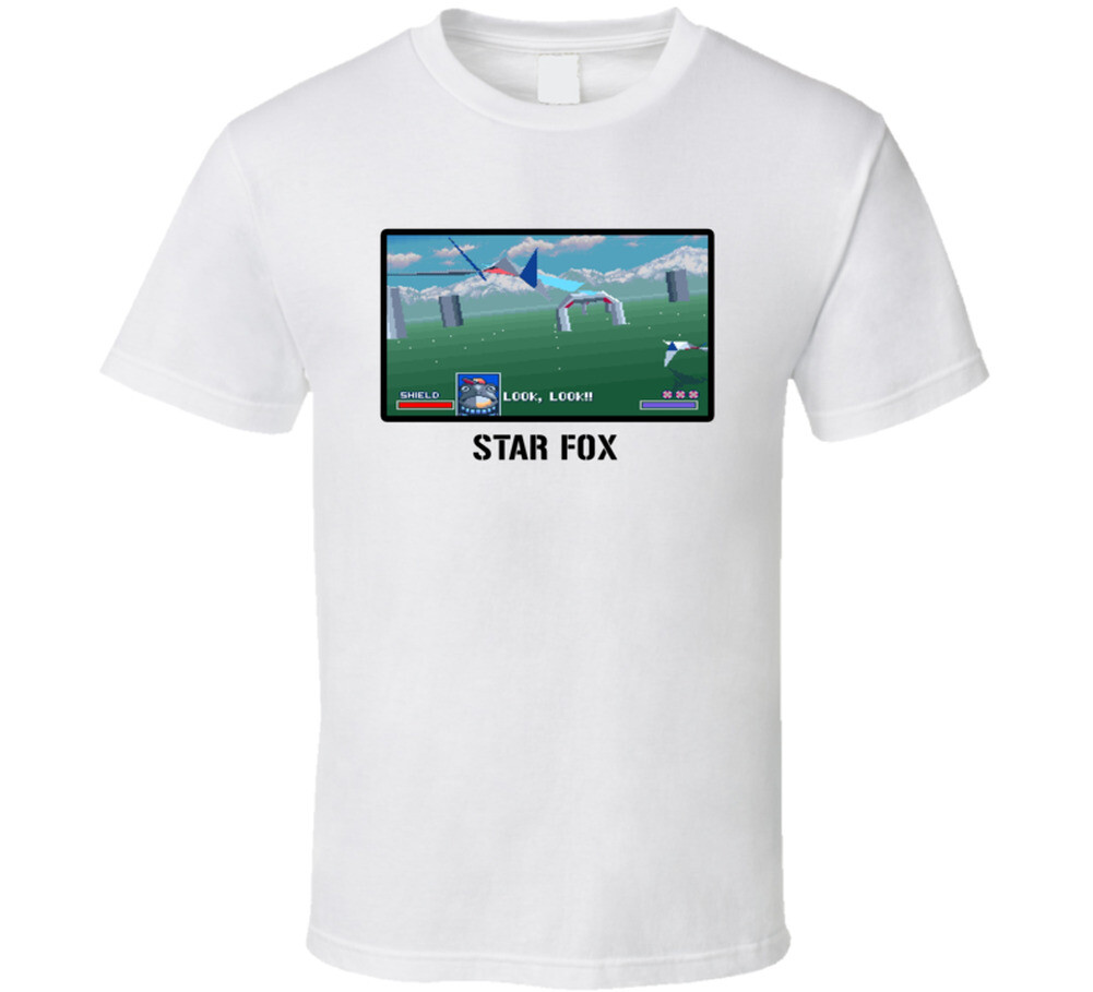 Star Fox Video Game Classic Retro Fan T Shirt