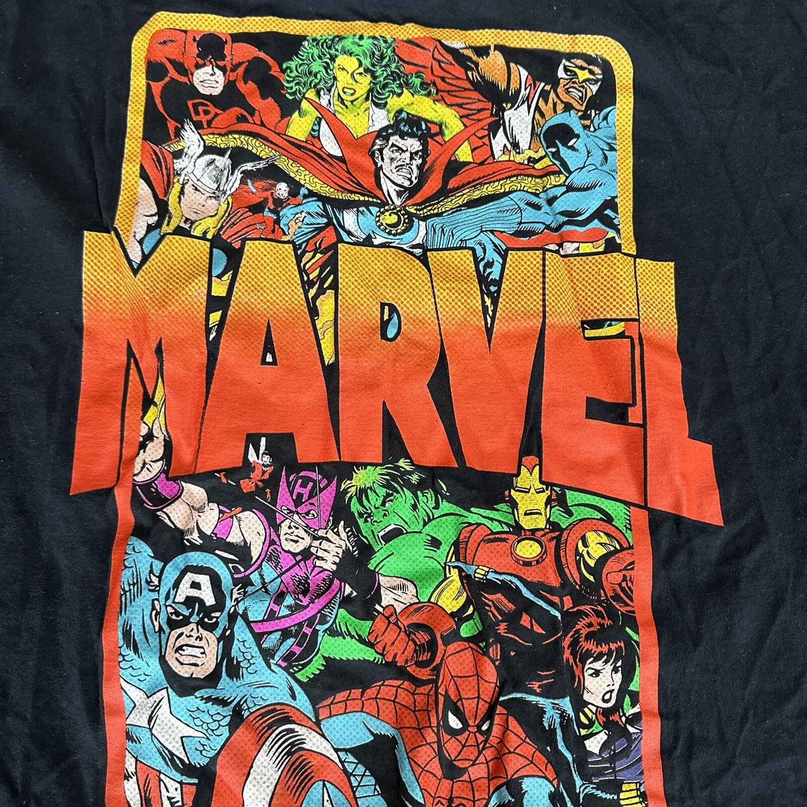 Marvel Universe Mens 2XL XXL Short Sleeve Tee Graphic T-shirt Super Heroes gallery