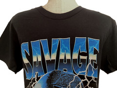 HYBRID APPAREL BLACK Screenprint Short Sleeve Tee Shirt Sz S*