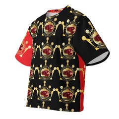 Knockout Kings Promotions Checker Oversized cotton t-shirt