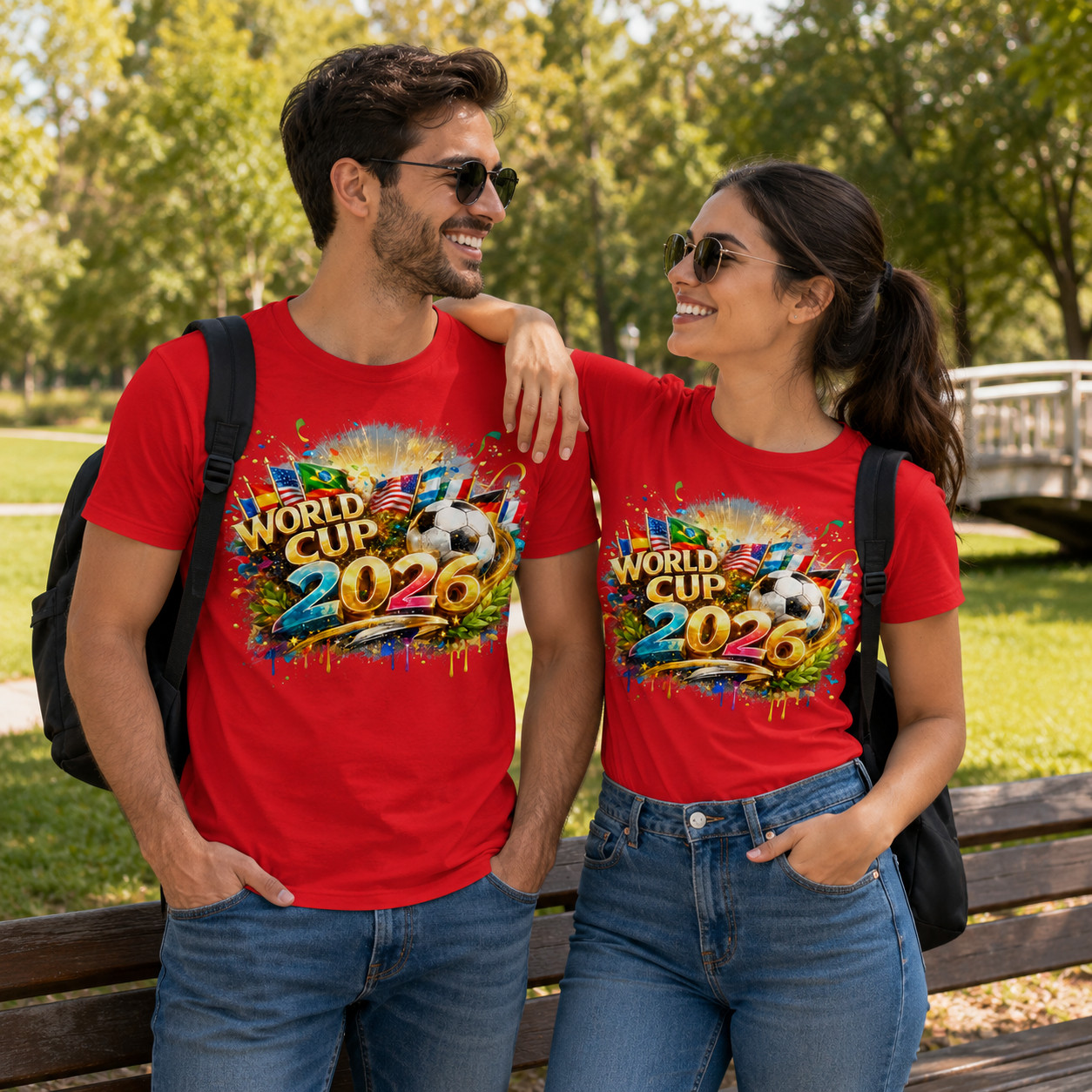 FIFA World Cup Official T-Shirt NWT Soccer Fan Tee All Sizes gallery