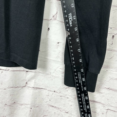 Vans Shirt Mens Medium Off The Wall Tee Classic Long Sleeve Plain Crewneck Black