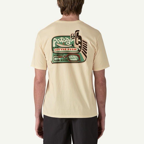 Patagonia Men’s Aquatic Action Organic T - 37801 LFNL size M, Small Imperfection gallery