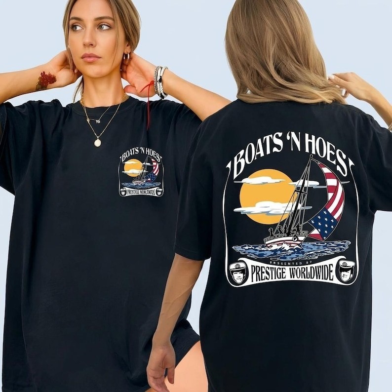 Boats And Hoes Shirt, Prestige Worldwide Tee, Nautical Nonsense Shirt gallery